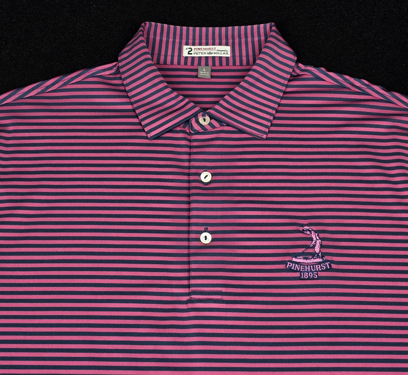 Pinehurst Designed By Peter Millar Golf Polo Mens… - image 3
