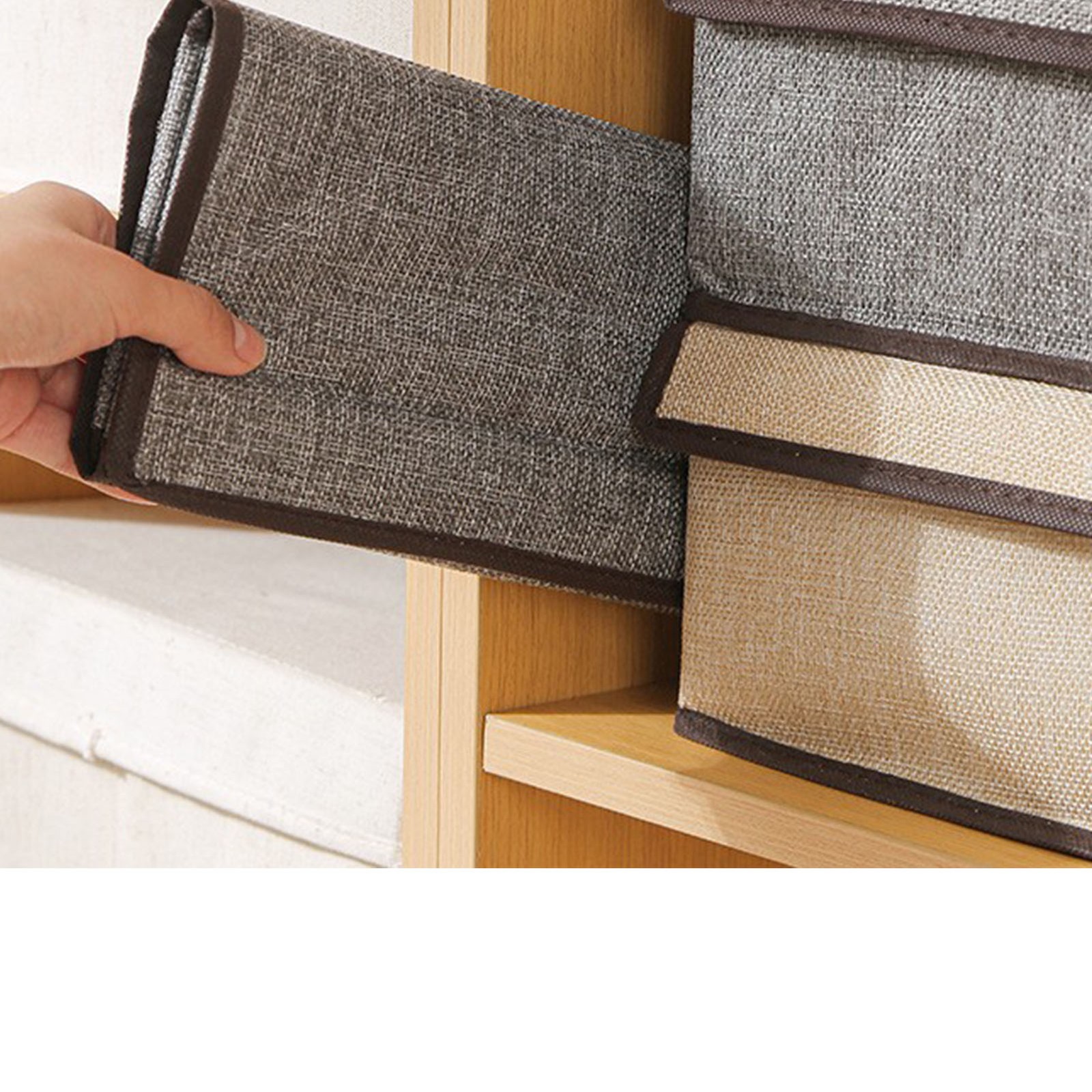 3 Stackable Underwear Storage Box Breathable Organizer For Home Closet Trending