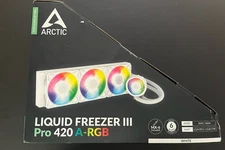 ARCTIC Liquid Freezer III Pro 420 A-RGB white PC Water Cooler  Cooling CPU New