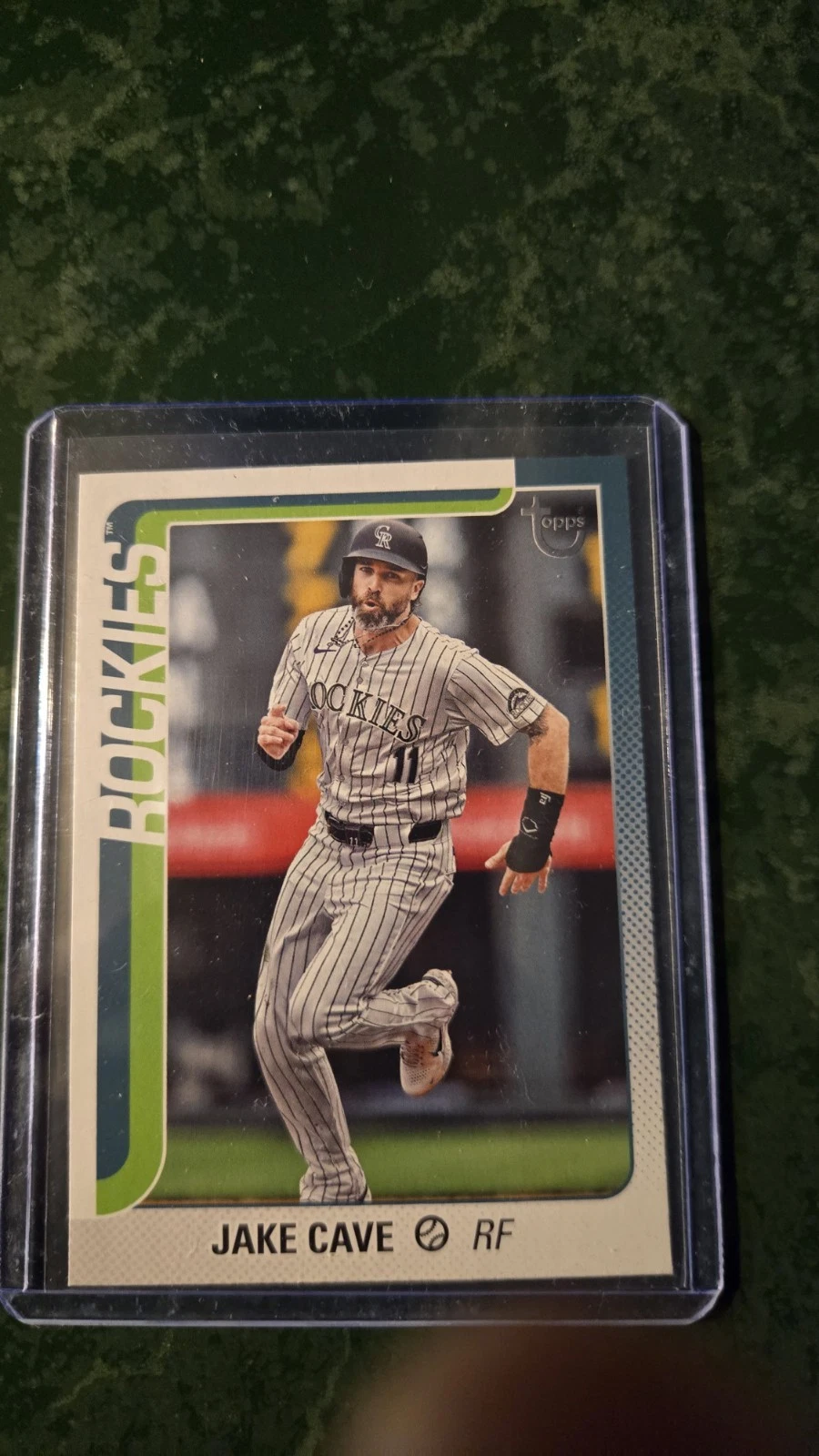 2025 Topps Series 1 - Jake Cave #256 Vintage Stock Retro /99