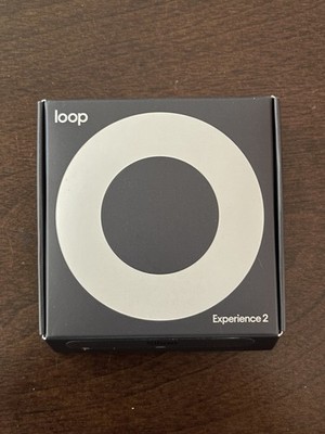 Loop Experience 2 Earplugs Silver SNR 17 dB Noise Reduction - New Open Box