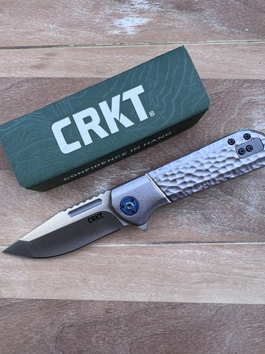 CRKT LANNY FOLDING SINGLE BLADE KNIFE - Picture 3 of 6