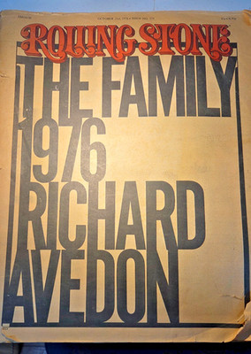 Vintage Rolling Stone Magazine 224 Oct 1976, Dylan, Richard Avedon, Who