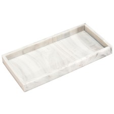 Silicone Bathroom Vanity Tray for Counter, 7.9" Small Kitchen Sink Soap Tray ...