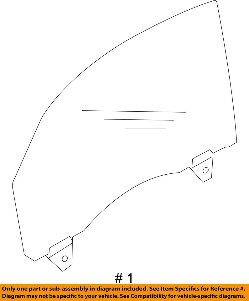 AUDI R8 2011 2012 2013 2014 2015 CONVERTIBLE PUERTA DELANTERA DERECHA VENTANA CRISTAL OEM Foto 4 de 4