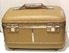 Vintage, Avocado-green Train/Cosmetic Case by American Tourister, 14x9x8 in. — photo 5