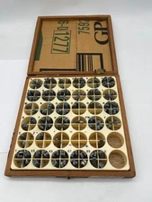 Kingsley Machine Hot Foil Stamping 14 Pt BROADWAY CONDENSED Type Wood Box