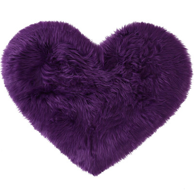 Uxcell Heart Shaped Rugs For Bedroomsmall Aesthetic Carpet Girlscute Shaggy