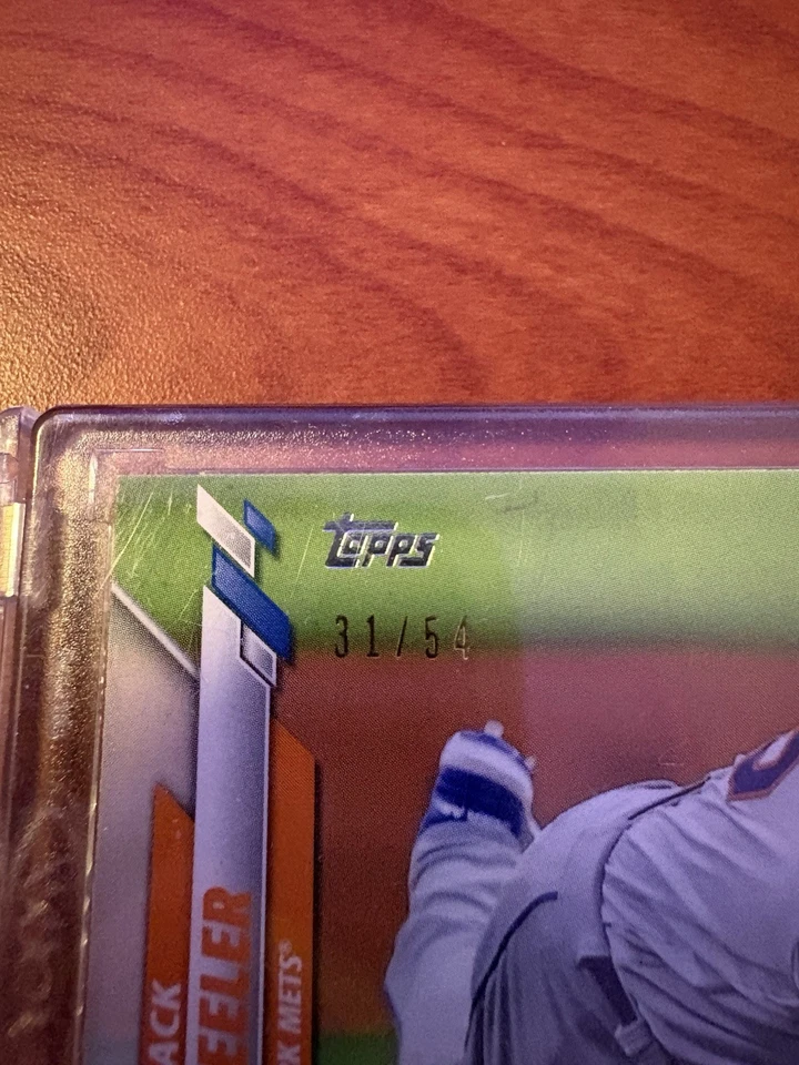 2022 Topps Archives Zack Wheeler Signature Series Autograph /54 - Image 2 of 4