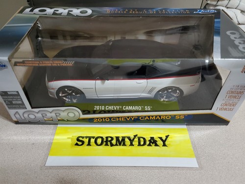 JADA LOPRO 2010 CAMARO RS two tone blk/white 1/18 diecast