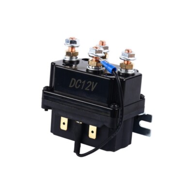 12V 250A Winch Remote Contactor Practical Solenoid Winch Control Box Enduring