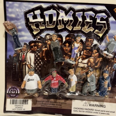 homies series 3 rare pack of 9 collectible mini figures 2000