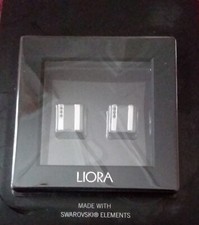 LIORA GENTS CUFFLINKS - WITH SWAROVSKI ELEMENTS - IDEAL GIFT!
