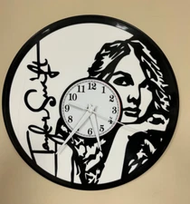 Vinyl Record Album Wall Clock - TAYLOR SWIFT Side Signature