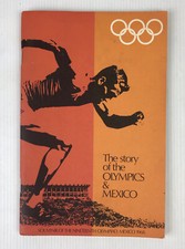 The Story Of The Olympics & Mexico Souvenir Sticker Book 1968