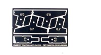 Tamiya 35187 - ZubehöR - Zimmerit Applicator / Spachtel-Set FotoäTz - Neu
