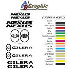 Stickers sticker kit decal sticker compatible gilera nexus 