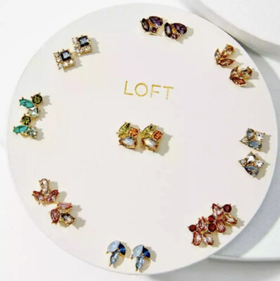 $50  LOFT MUST BE MINI MEGA EARRINGS STUD  SET- LA6