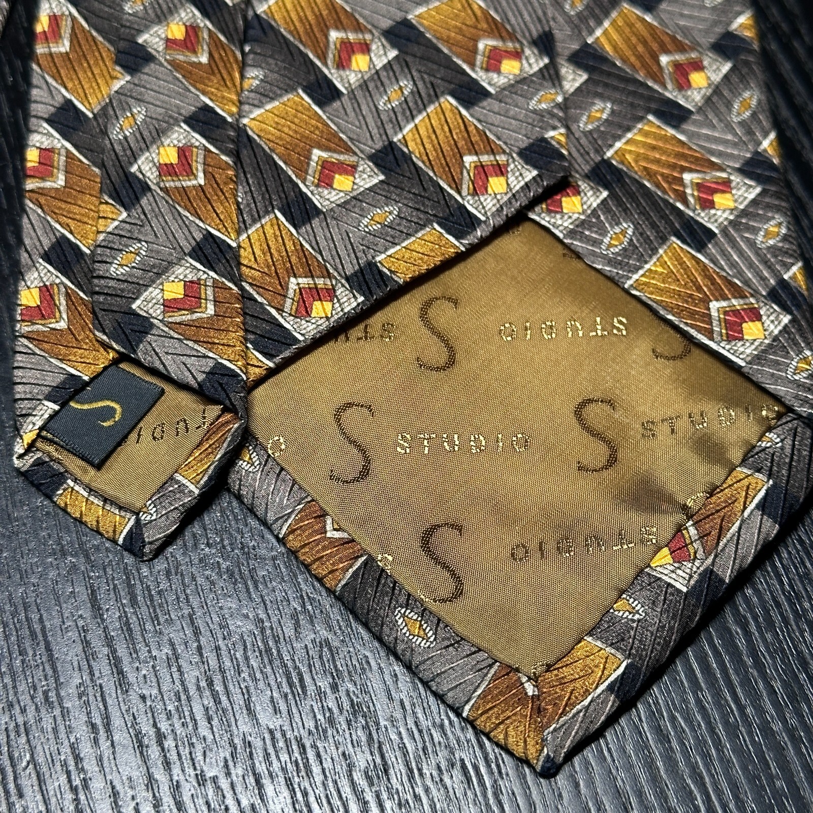 ROBERT TALBOTT Studio Necktie - Extra Long - Silk… - image 4