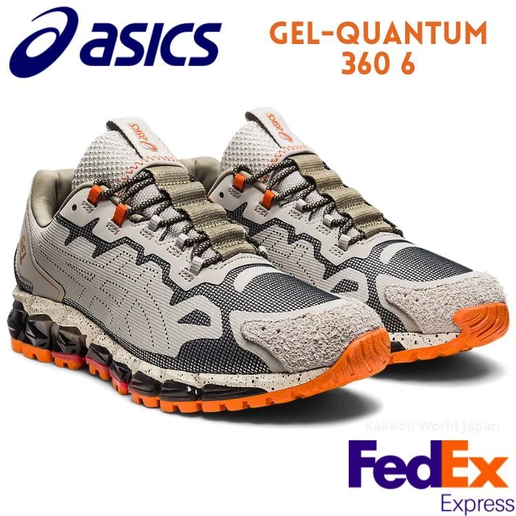 Asics Men s Sport Shoes GEL QUANTUM 360 6 1201A258 021 Oyster Grey Mink NEW