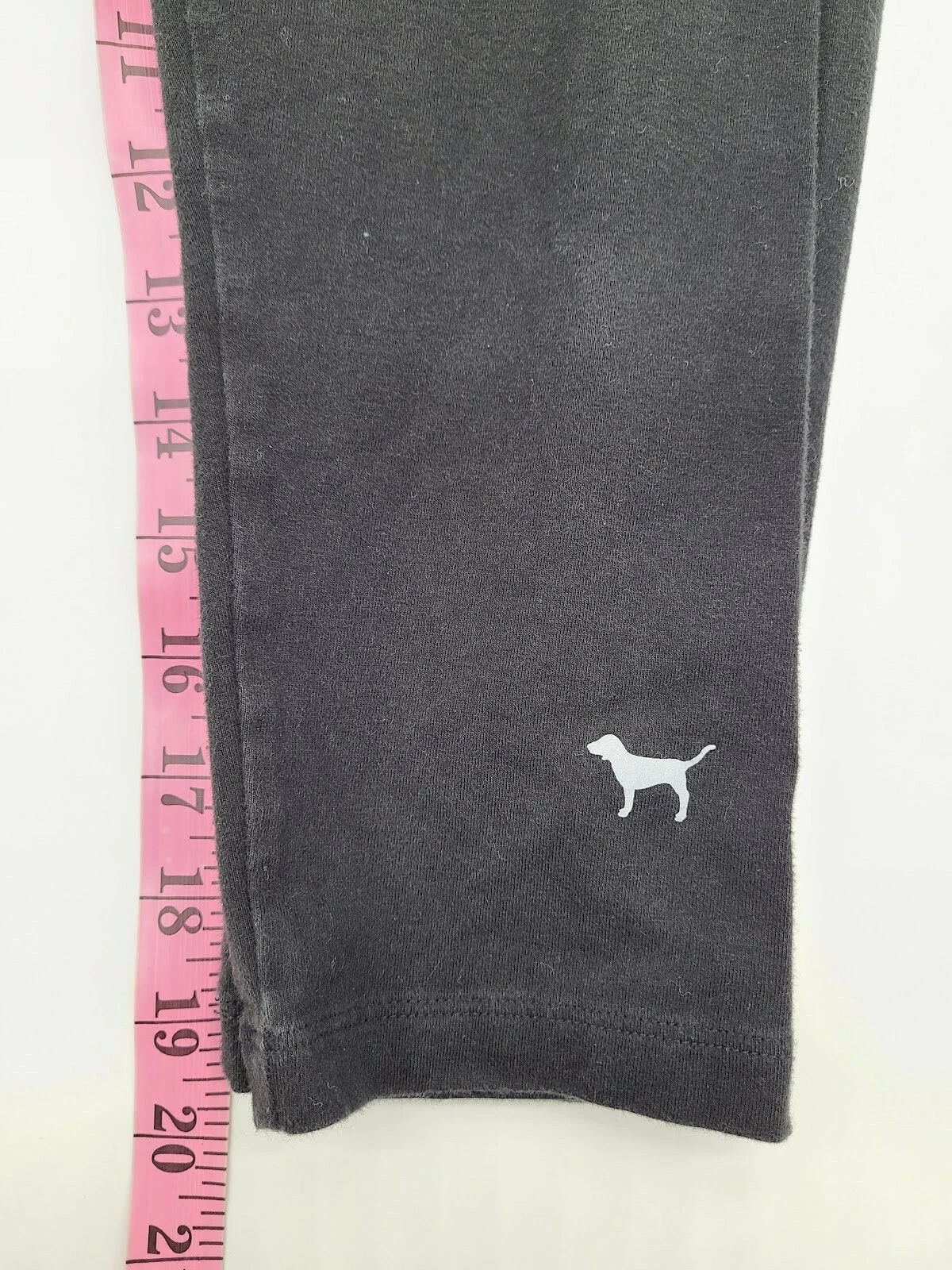 victoria-secret-vs love pink crop active leggings
