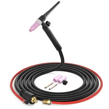 YESWELDER TIG Welding Torch WP-17V 13ft 150Amp Air Cooled Lift TIG Torch for ...