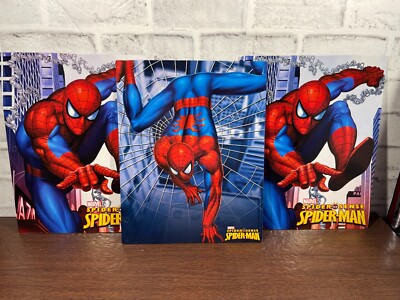 Spiderman Portfolio Folders (2011) - Innovative Designs - Lot of 3