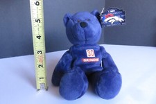 1998 TERRELL DAVIS Limited Treasures Pro Bears  30 BRONCOS With TAGS - BLUE