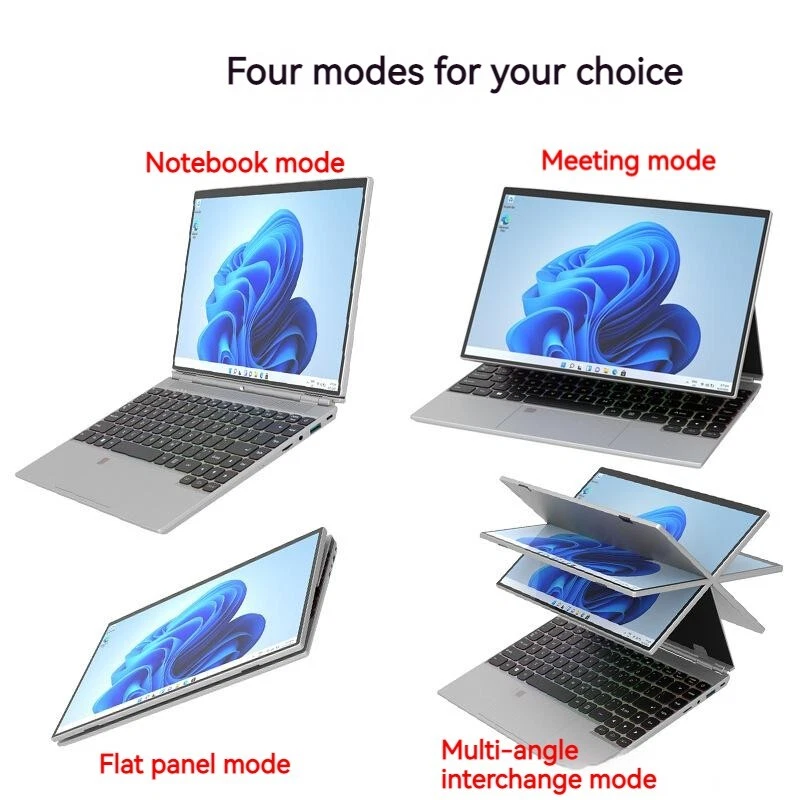 14" HD Touchscreen 2-in-1 Tablet  Laptop 2.9GHz 16GB RAM 1TB SSD Windows 11 Pro - Image 2 of 4