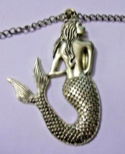 Gold Tone 26 1/2" Mermaid Necklace - New In Package