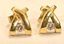 Diamond Earrings 0.15 carat 18ct yellow gold £699