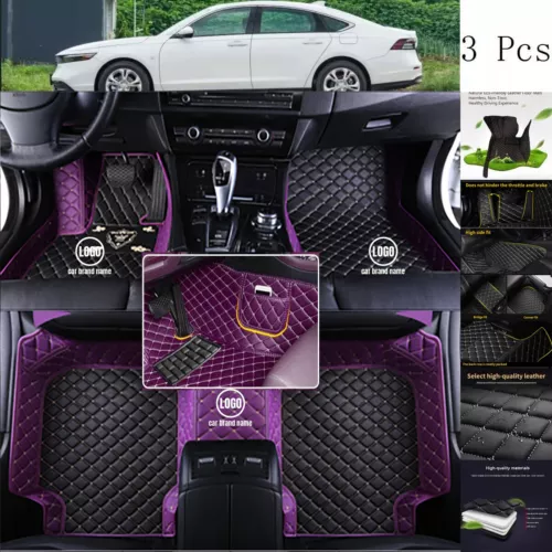 Car Floor Mats For BMW E46 E36 E60 X5 E70 E30 F10 G30 E30 E34 E39 E90 Custom - Imagen 17 de 45
