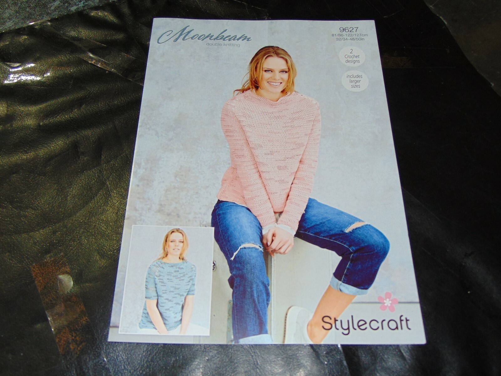 Stylecraft Double Knit Crochet Pattern 9627 (2 Designs) Crochet Jumpers