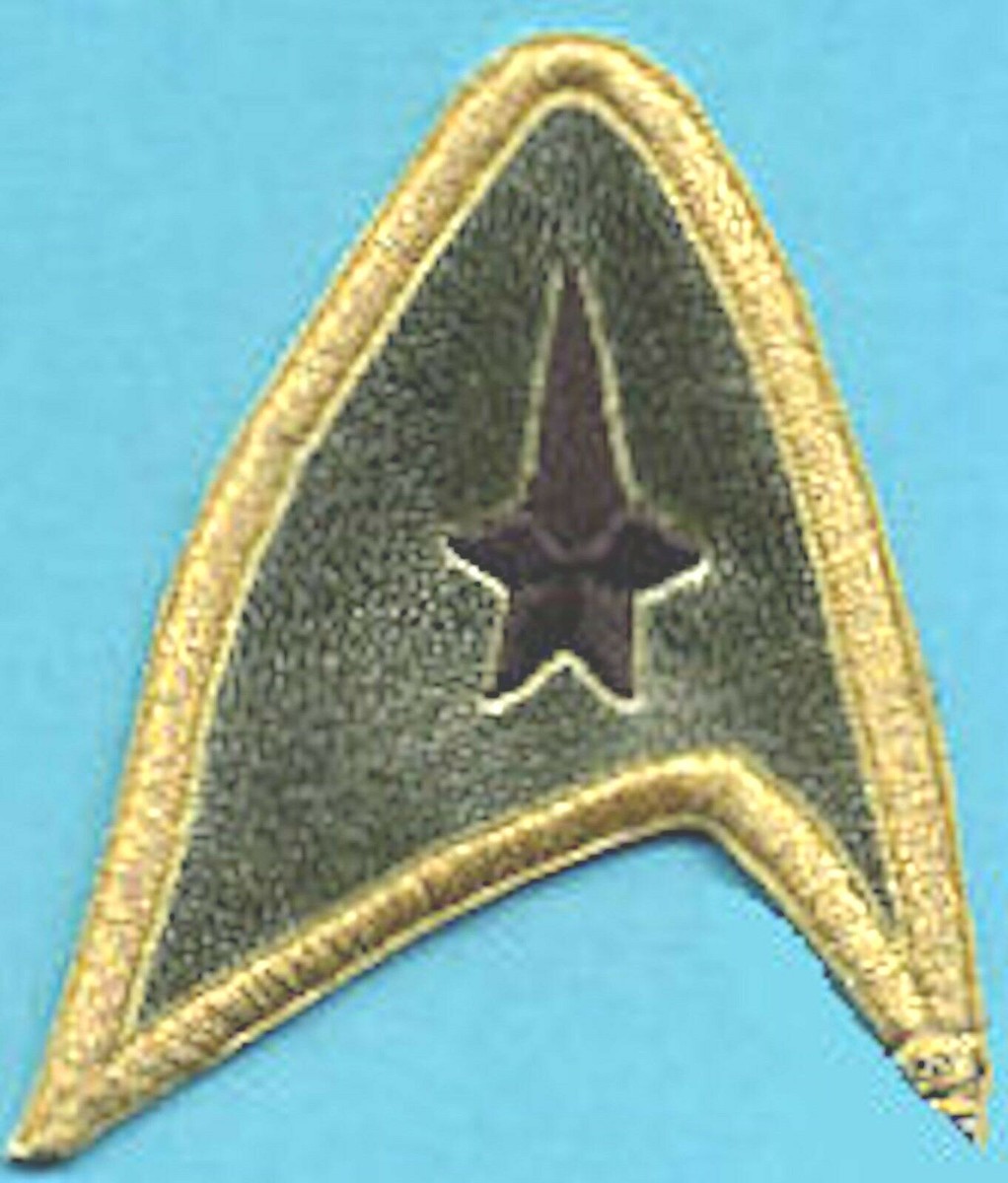スタートレック 記章 バッジ 「コマンド」 海外正規品 【新品・未開封】 Classic TOS Star Trek Command Insignia Patch -- THE CAGE | eBay