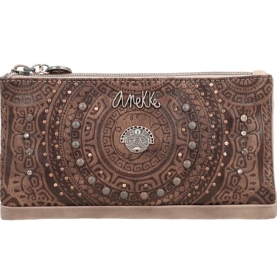 NWT Anekke Rare Large 8''x 4'' Wallet. SEE ALL PICTURES