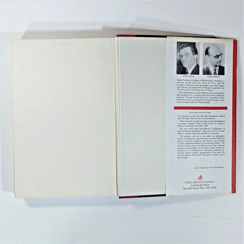 Louis Pauwels, J Bergier MORNING OF THE MAGICIANS 1974 HC DJ VG 3rd Stein print - 画像11/14