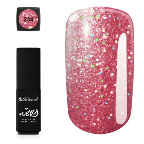 SILCARE Flexy UV LED Hybrid Color Nail Polish 001-252 Every Color Soak Off Gel - Picture 237 of 249