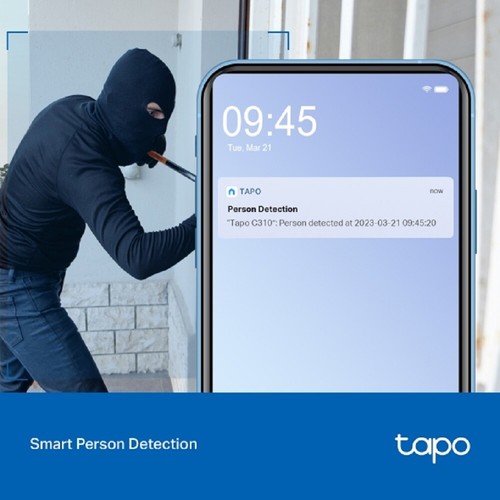 OUTDOOR SMART SECURITY WLAN KAMERA Pack 2 TP-LINK TAPO C310P2 - Bild 10 von 13