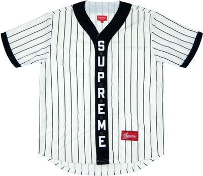 supreme baseball tee