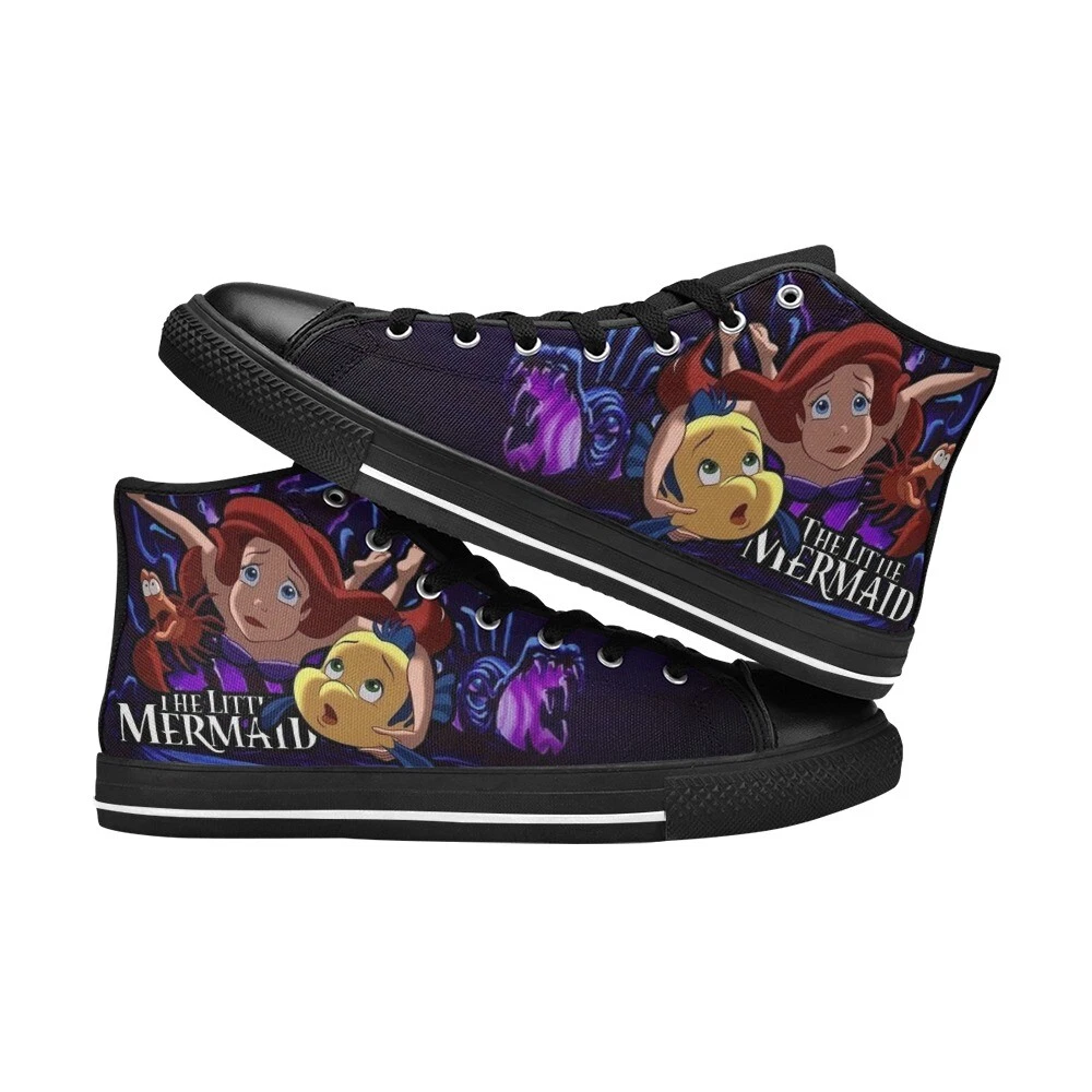 The Little Mermaid High Top Shoes Sneakers