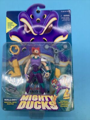 Figurine Arcotoys Mighty Ducks Mallory N°69855 - Rare Et TOP État - 1996