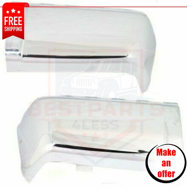 For Chevy Silverado 1500 Bumper End 2007-2013 Driver and Passenger