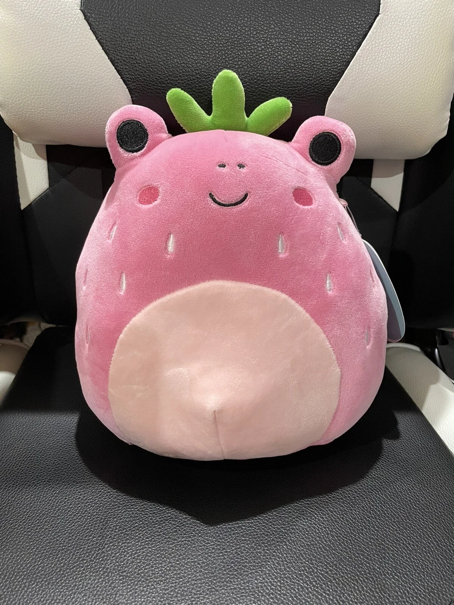 Cute strawberry frog squishmallow