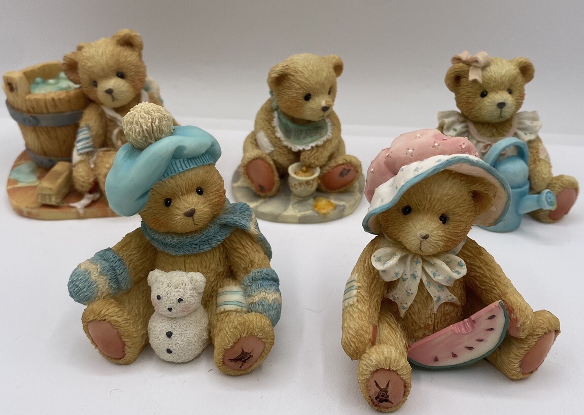 Cherished Teddies 109242 IA Rare レア CHERISHED TEDDIES EARLY RARE CHRISTOPHER RO/857 RETIRED BEAR TOY