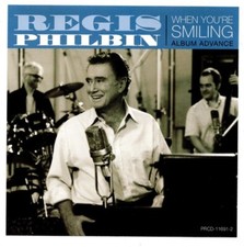 Regis Philbin‎– When You're Smiling (CD, Single Promo) V.G