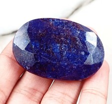 228 Carat Natural Blue Sapphire Oval Cut EGL Certified Loose dyed Gemstone SSD
