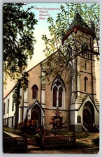 Postcard Centre Congregational Church Haverhill MA M23