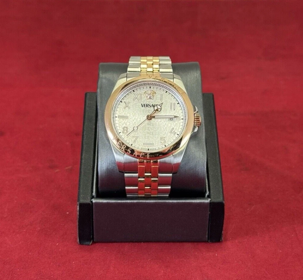 Versace Orologio Uomo Anteo Bracciale Bicolore 41mm (VE9H00424)