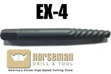 Norseman / Viking 57130 Spiral Flute Screw Extractor EX4 EX-4 (QTY. 1)