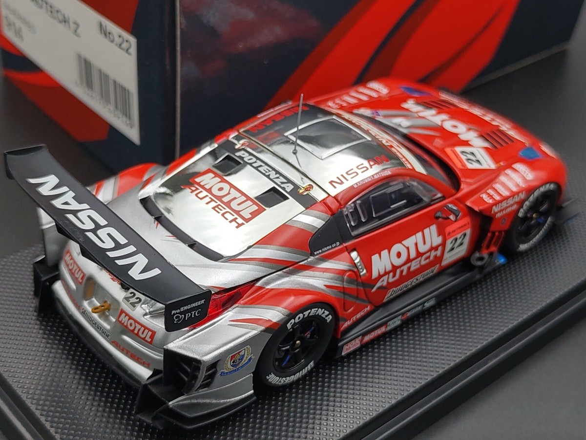EBBRO 43914 1:43 2007 MOTUL AUTECH NISSAN NISMO Z SUPER GT 500 #22